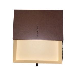 Brand new pull out Louis Vuitton box